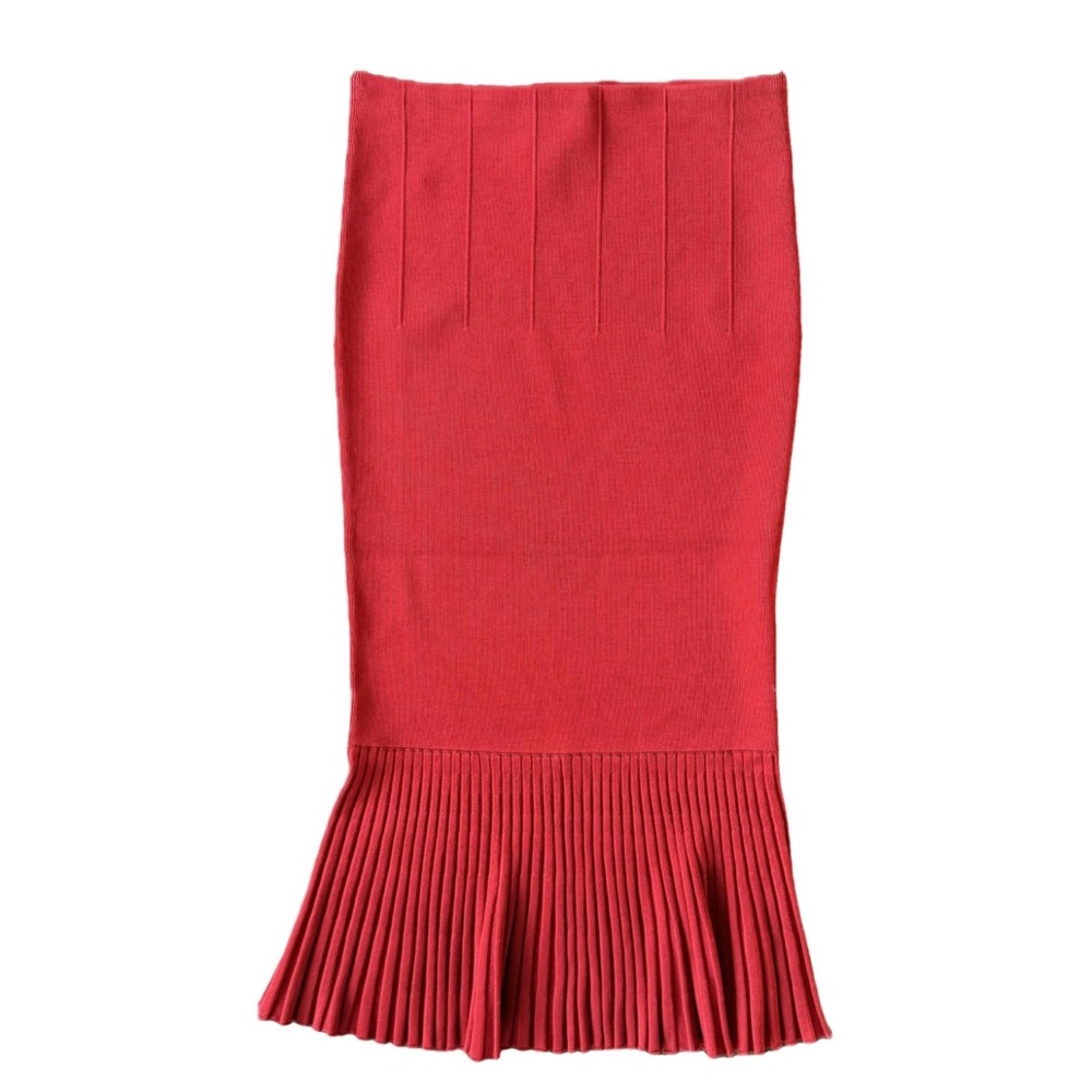 NWT Galvan Atalanta Skirt in Red